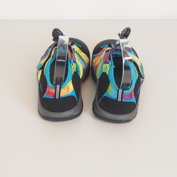 Keen Newport H2 Sandals Rainbow Tie-dye Waterproof Kids Size 12 Sandals - Picture 4 of 10